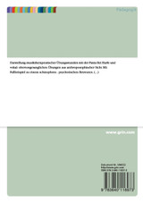 Darstellung musiktherapeutischer Übungsstunden mit der Panta Rai Harfe und vokal-obertongesanglichen Übungen aus anthroposophischer Sicht