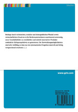 Kritische Untersuchung und Würdigung von Ansätzen des Innovationsmanagements am Beispiel von Medienunternehmen