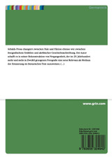 Interferenzen - Fiktion und Fotografie bei W.G. Sebald