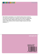 Geology and Economic Potential of Barite Mineralization on Gombe Inlier, Gombe State, Nigeria
