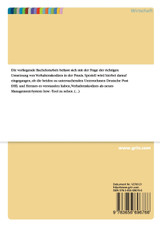 Unternehmensethik in der betrieblichen Praxis. Die Verhaltenskodizes von Deutscher Post DHL und Hermes im Vergleich