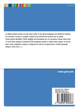 The Past Tense System in English and Romanian The Past Tense System in English and Romanian