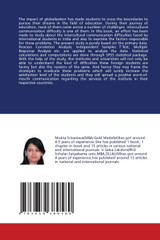 International Students' Difficulties in Intercultural Communication
