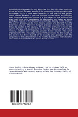 Knowledge Management and Project Based Learning in Higher Education