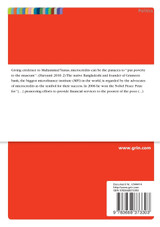 Microcredits. A Neo-Gramscian Critique by the Example of Microcredits in Bangladesh Microcredits. A Neo-Gramscian Critique by the Example of Microcredits in Bangladesh