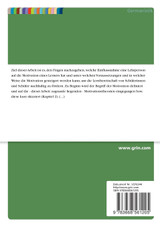 Entwicklung eines Konzeptes zur Motivationssteigerung mit dem Ziel der Förderung der Lernbereitschaft unterschiedlicher Lerngruppen