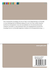 Die Investitionsschutzklagen von Vattenfall. Anwendung des Investitionsschutzrechts in der EU?