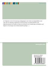 Planung, Organisation und Steuerung von Schulsozialarbeit und Jugendsozialarbeit an Schulen Planung, Organisation und Steuerung von Schulsozialarbeit und Jugendsozialarbeit an Schulen