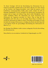 Die Entwicklung des Christentums Die Entwicklung des Christentums