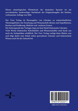 Etymologisches Wörterbuch der deutschen Sprache Etymologisches Wörterbuch der deutschen Sprache
