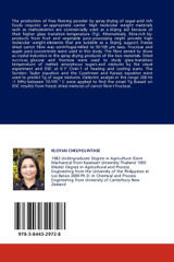 Spray Drying of Fruit Juice with Vegetable Fibre as Carrier