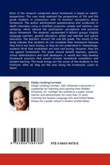 Listen to Me! an Exploration of the Students Voices Regarding Homework