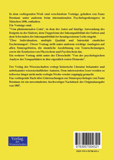 Untersuchungen zur Sinnespsychologie