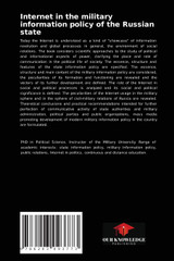 Internet in the military information policy of the Russian state