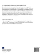 An Actuarial Model for Costing Universal Health Coverage in Armenia