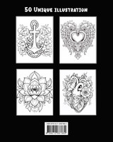 Tatouage Livre de Coloriage Tatouage Livre de Coloriage