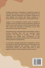 Strategic Leadership in Hospitality Empowering Every Individual for Success Strategic Leadership in Hospitality Empowering Every Individual for Success