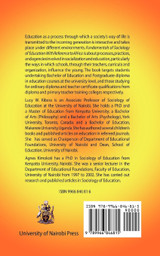 Fundamentals of Sociology of Education with Reference to Africa