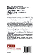 Practitioner S Guide to Clinical Neuropsychology