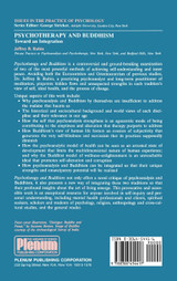 Psychotherapy and Buddhism Psychotherapy and Buddhism