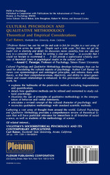 Cultural Psychology and Qualitative Methodology Cultural Psychology and Qualitative Methodology