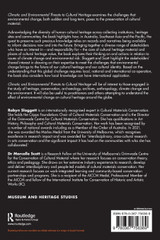 Climatic and Environmental Threats to Cultural Heritage Climatic and Environmental Threats to Cultural Heritage