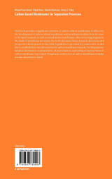 Carbon-based Membranes for Separation Processes