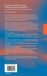 Handbook of Stability Testing in Pharmaceutical Development Handbook of Stability Testing in Pharmaceutical Development