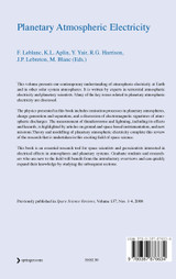 Planetary Atmospheric Electricity
