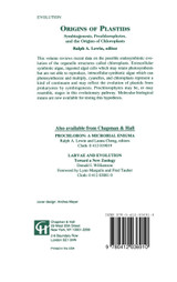 Origins of Plastids
