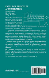 Extruder Principles and Operation