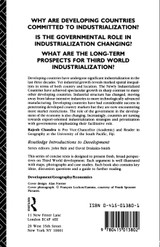 Industrialization and Development in the Third World Industrialization and Development in the Third World