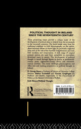 Political Thought in Ireland Since the Seventeenth Century