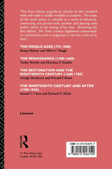 A Literary History of England Vol. 4 A Literary History of England Vol. 4
