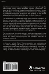 Unlocking the Great Mormon Mystery