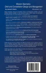 Mission Geometry; Orbit and Constellation Design and Management