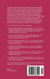 Quantitative Models for Supply Chain Management