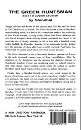 Lucien Leuwen Book One
