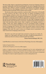 Aspects of Language Production