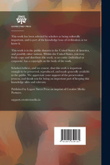 Notes On Indian Affairs; Volume 1 Notes On Indian Affairs; Volume 1
