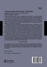 Theologies and Moral Concern Theologies and Moral Concern