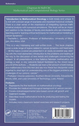 Introduction to Mathematical Oncology Introduction to Mathematical Oncology