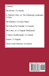 Plays of Richard Brinsley Sheridan, The