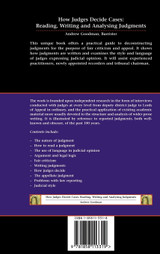 How Judges Decide Cases