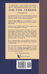 A History and Description, With Reminiscences, of the Fox Terrier (A Vintage Dog Books Breed Classic - Terriers) A History and Description, With Reminiscences, of the Fox Terrier (A Vintage Dog Books Breed Classic - Terriers)