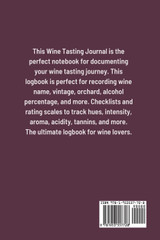 Wine Tasting Journal Wine Tasting Journal