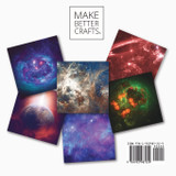 Deep Space Galaxy Scrapbook Paper