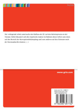 Europäisierung der Ukraine im Rahmen der Europäischen Nachbarschaftspolitik (ENP)