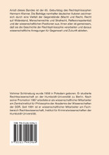 Philosophie des Rechts und das Recht der Philosophie Philosophie des Rechts und das Recht der Philosophie
