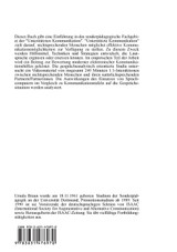 Unterstuetzte Kommunikation bei koerperbehinderten Menschen mit einer schweren Dysarthrie